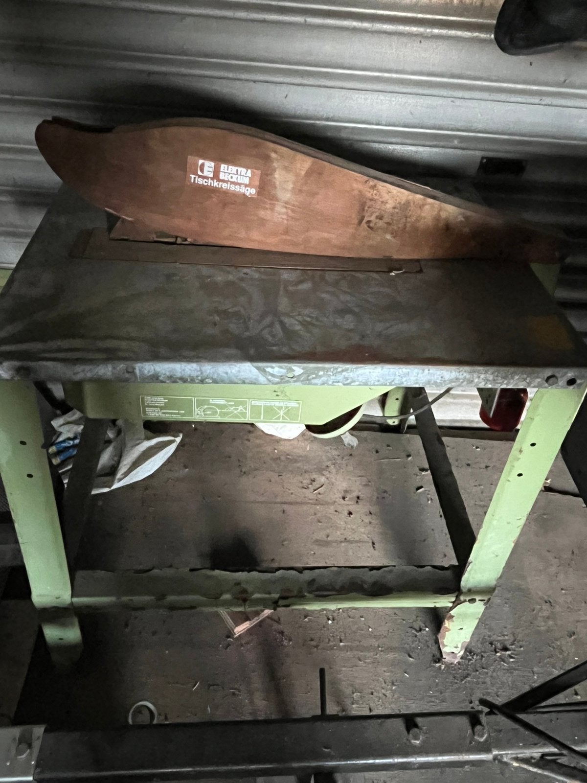 Zaagmachine, Doe-het-zelf en Bouw, Werkbanken, Ophalen, Gebruikt, Minder dan 70 cm