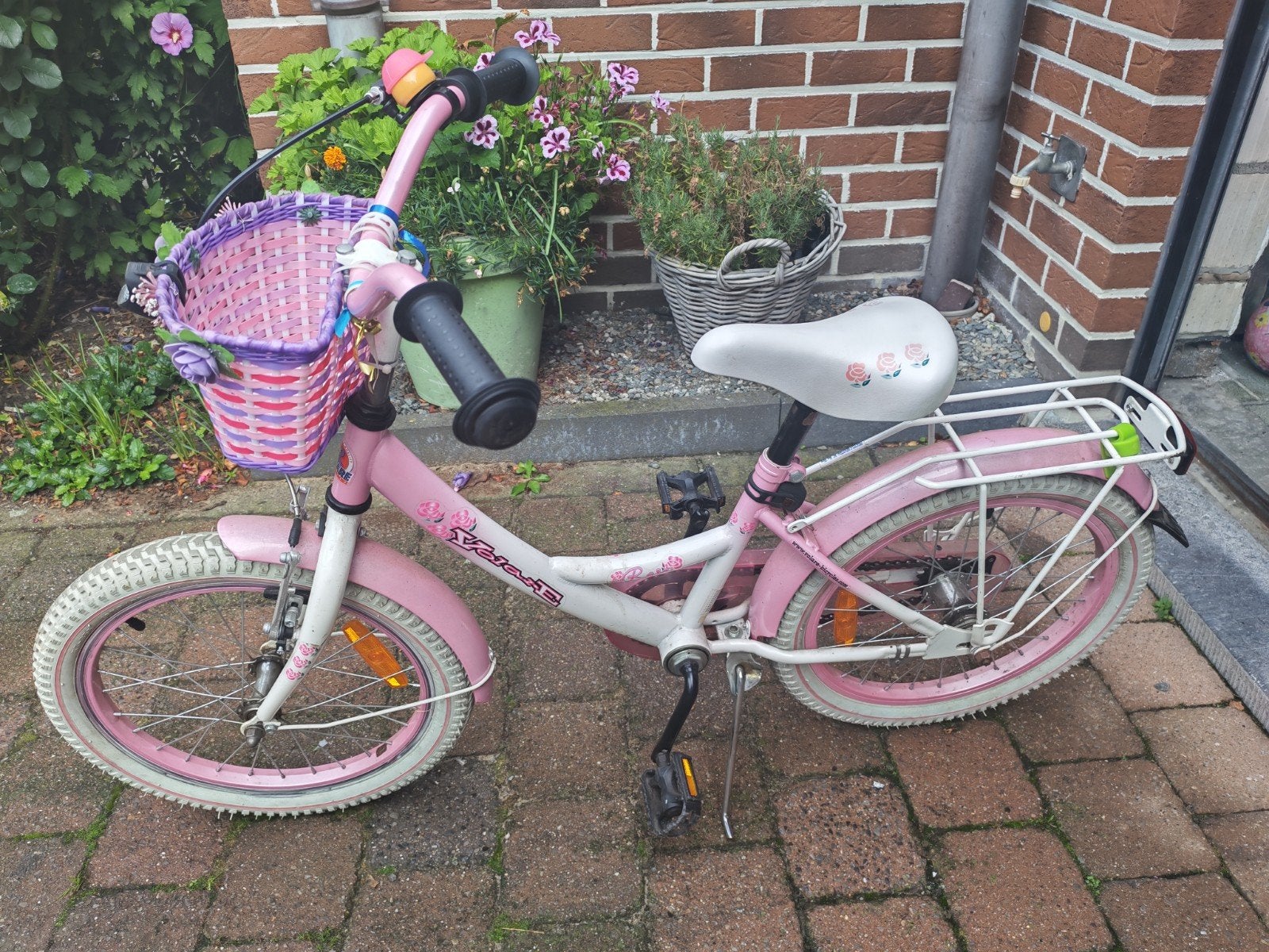 meisjes fiets 4-6 jaar, Ophalen, Gebruikt