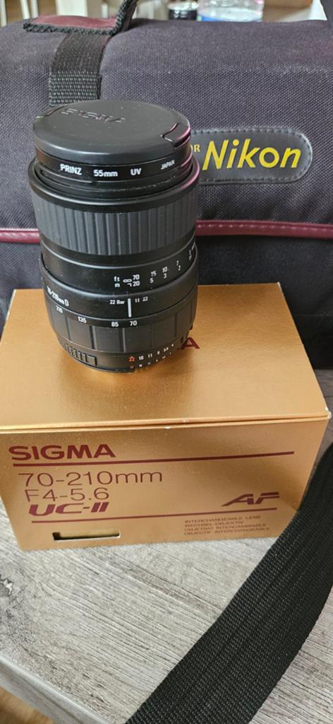 Lens voor Nikon - sigma 70-210mm f4-5.6 uc-ii, Enlèvement