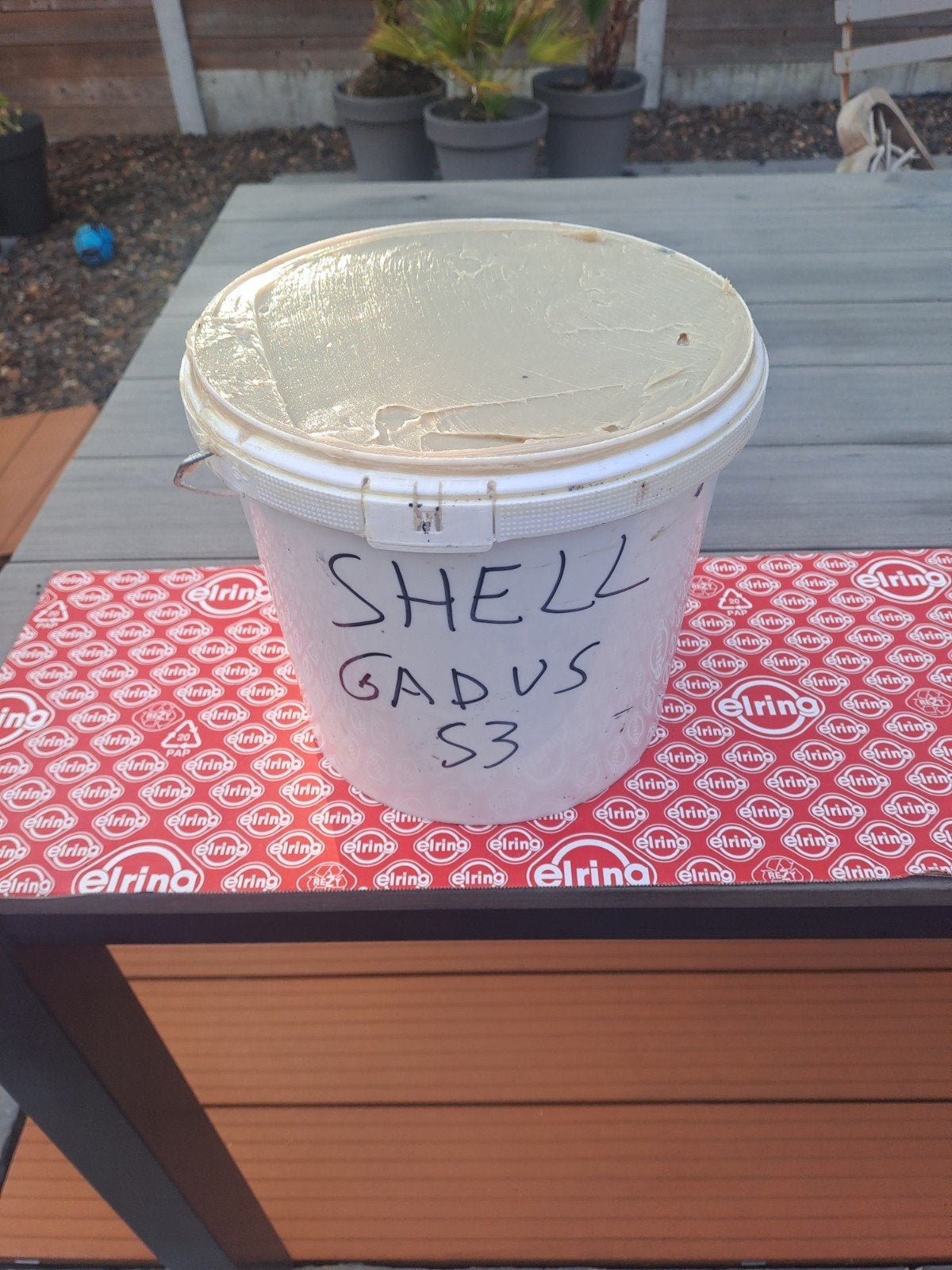 shell smeervet Gadus S3, Huis en Inrichting, Ophalen