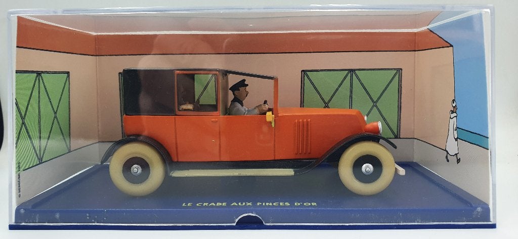 Tintin No. 46 Red Renault NN Taxi The Crab the Golden Claws, Overige merken, Auto, Verzenden, 62 Boulevard Pereire, 75017 Paris, France