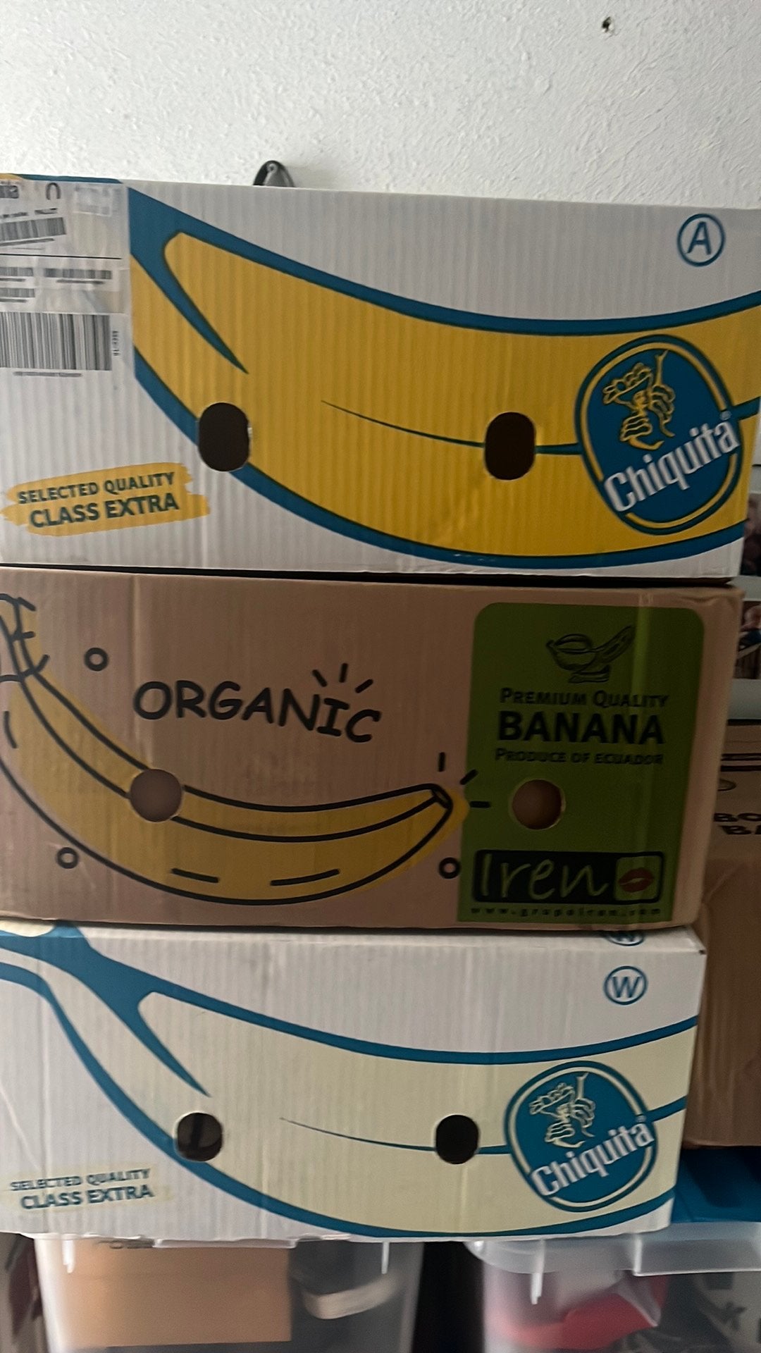 5 bananendozen gratis, Bricolage & Construction, Casiers & Boîtes, Enlèvement, Comme neuf