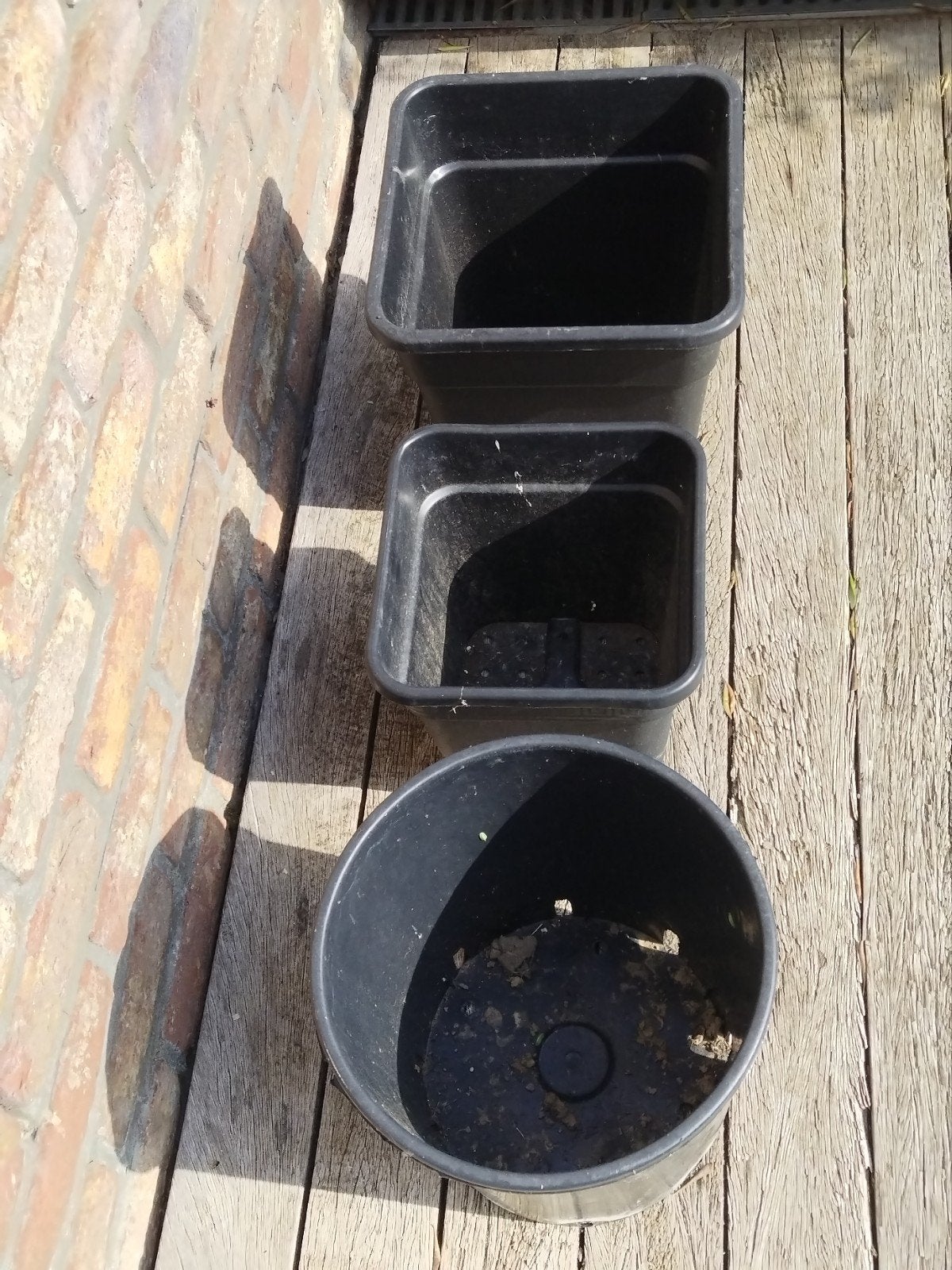 Kweek pot planten 2 formaten, Tuin en Terras, Ophalen
