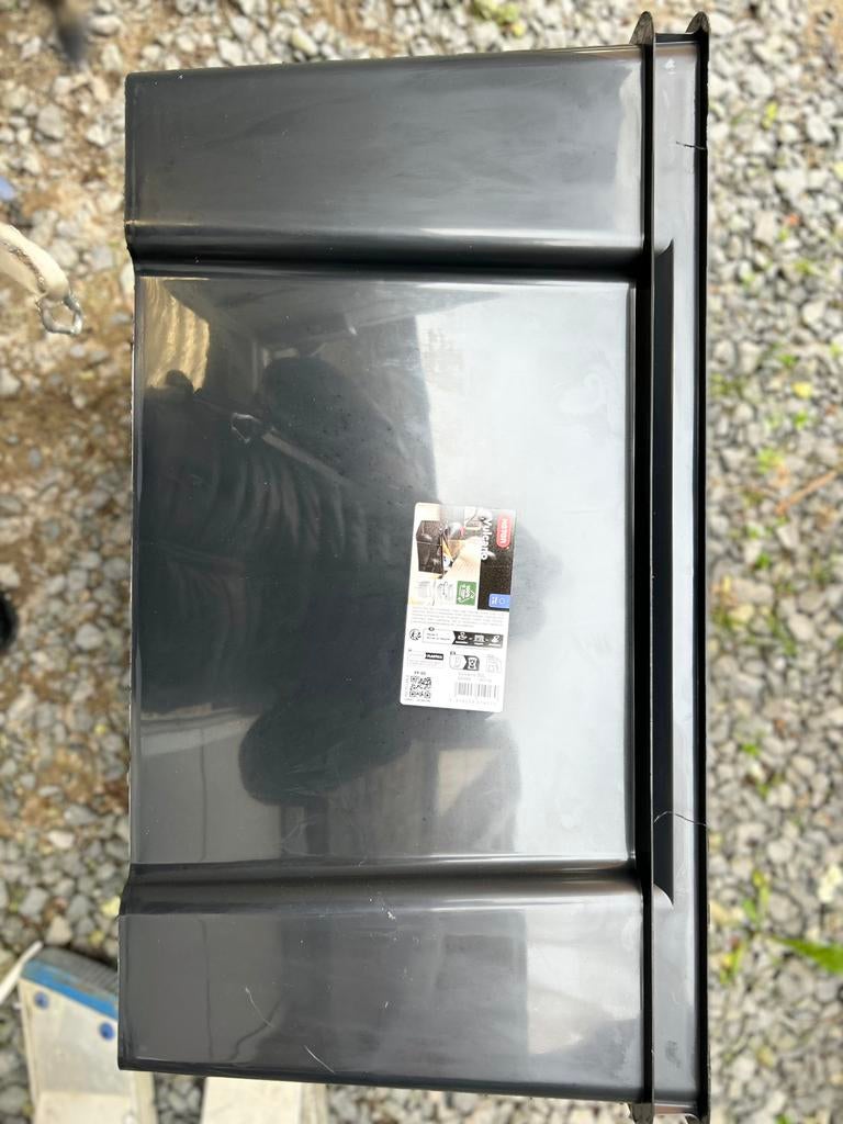 Keter Vulcano opbergbox 50l zwart. 2 st, Ophalen, Nieuw, Kunststof