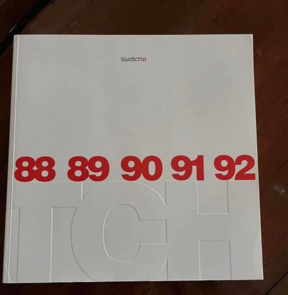 Swatch : catalogue Toutes les sorties de 1988 à 1992, Enlèvement ou Envoi, Comme neuf