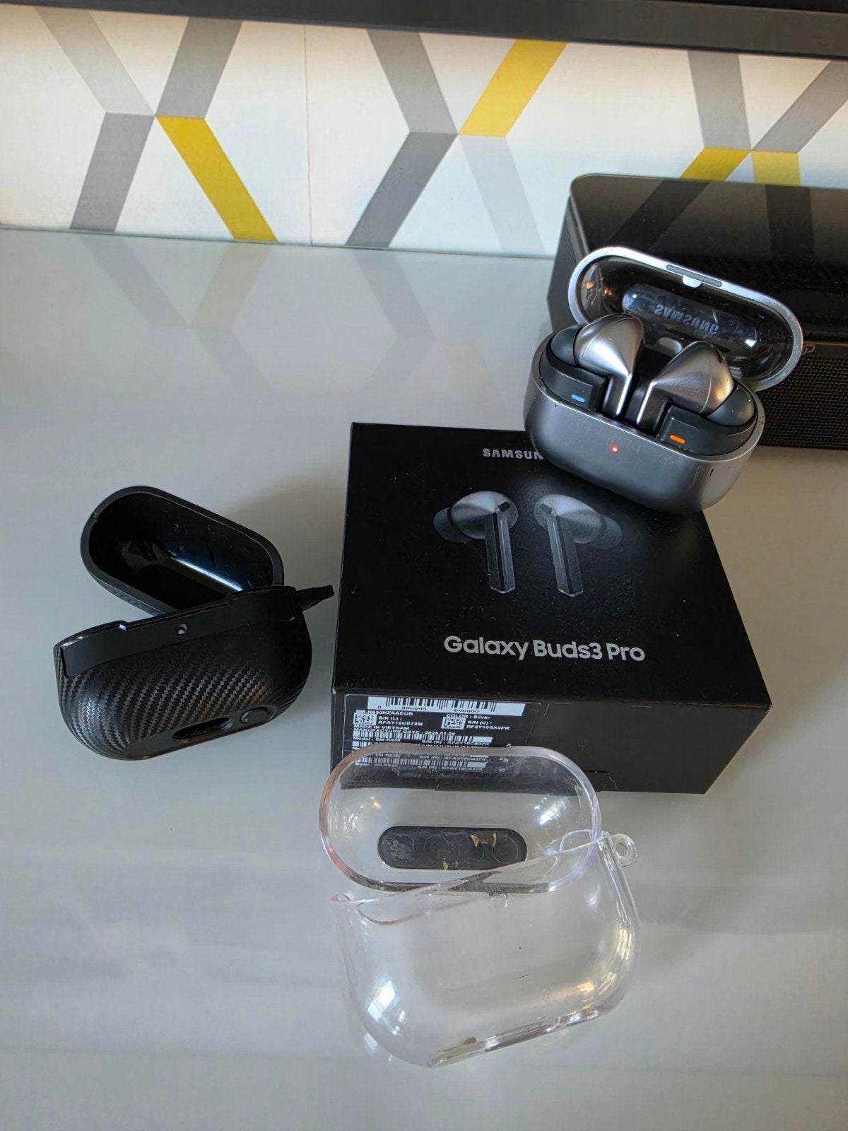 Samsung galaxy buds 3 pro, Utilisé, Intra-auriculaires (Earbuds), Réduction active du bruit, Samsung