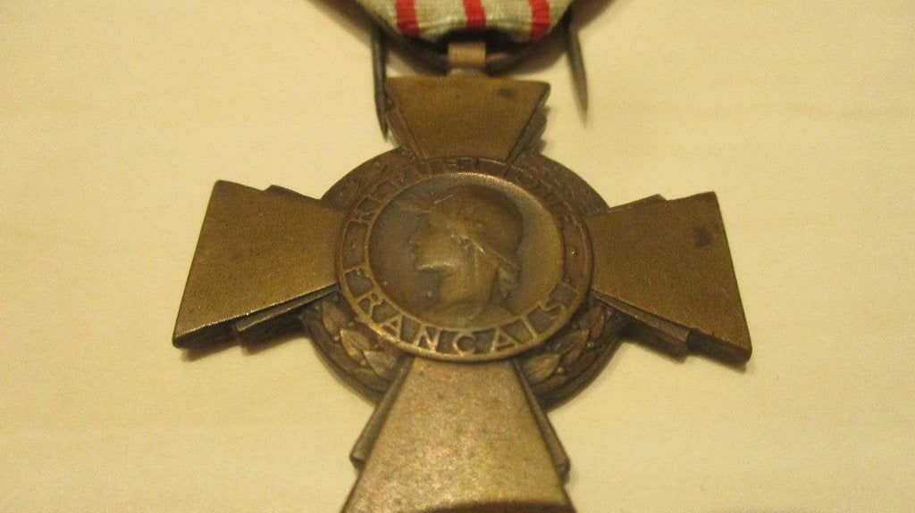Croix du combattant 14-18 (France), Collections, Enlèvement ou Envoi, Armée de terre, Ruban, Médaille ou Ailes