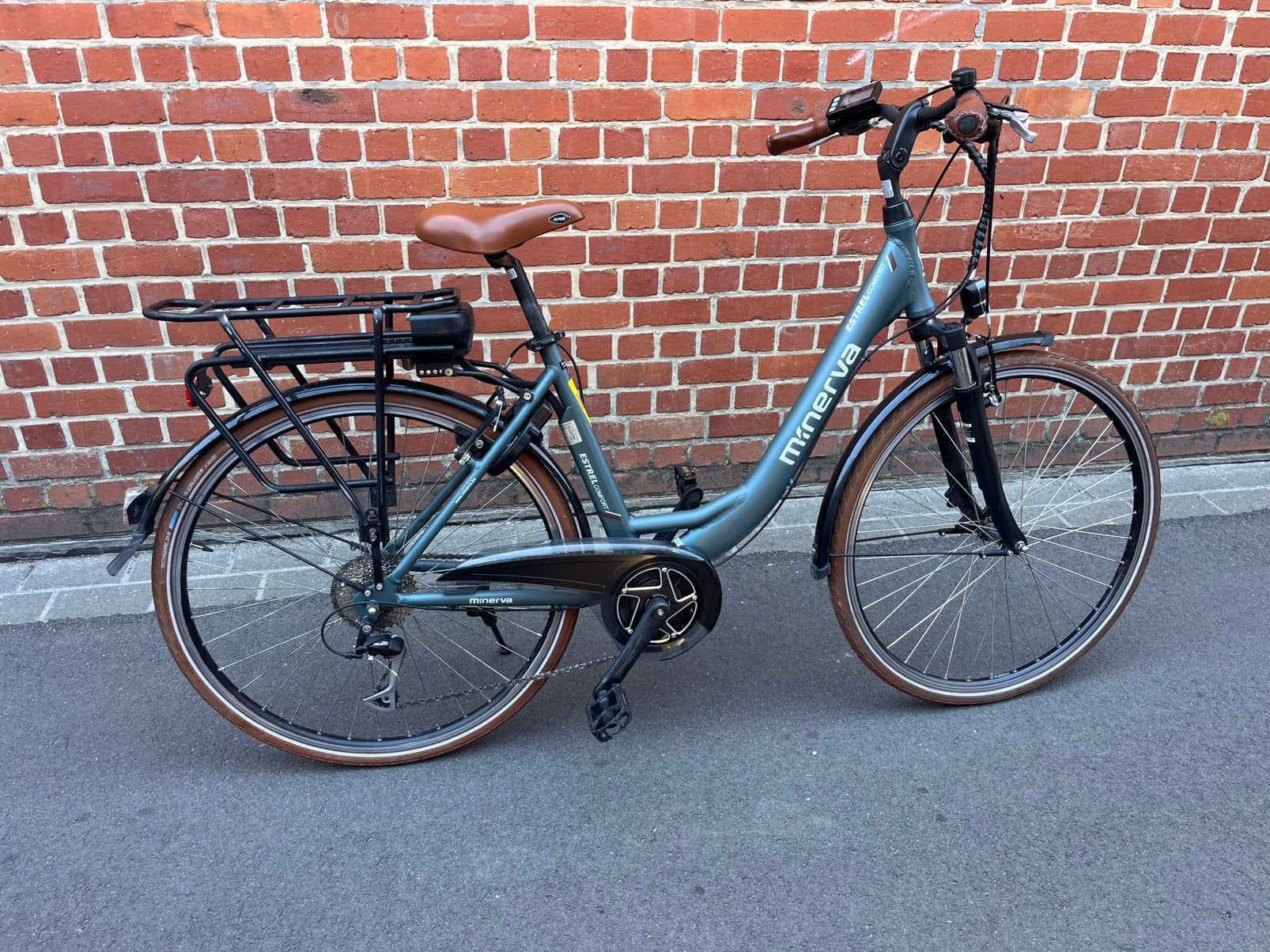Vélo électrique Minerva FONCTIONNEMENT INCONNU, Enlèvement, Utilisé, 50 km par batterie ou plus, Autres marques