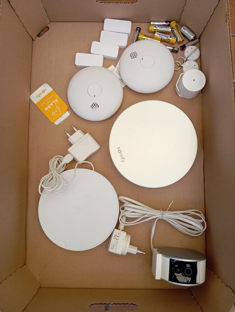 Système d'alarme Somfy récent, Doe-het-zelf en Bouw, Alarmsystemen, Sirene, Ophalen