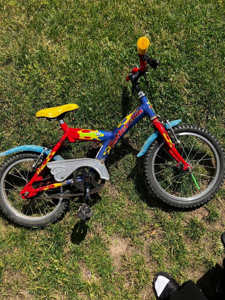 Kinderfiets, Fietsen en Brommers, Fietsen | Kinderfietsjes, Ophalen, Gebruikt, Minder dan 16 inch, Bottechia