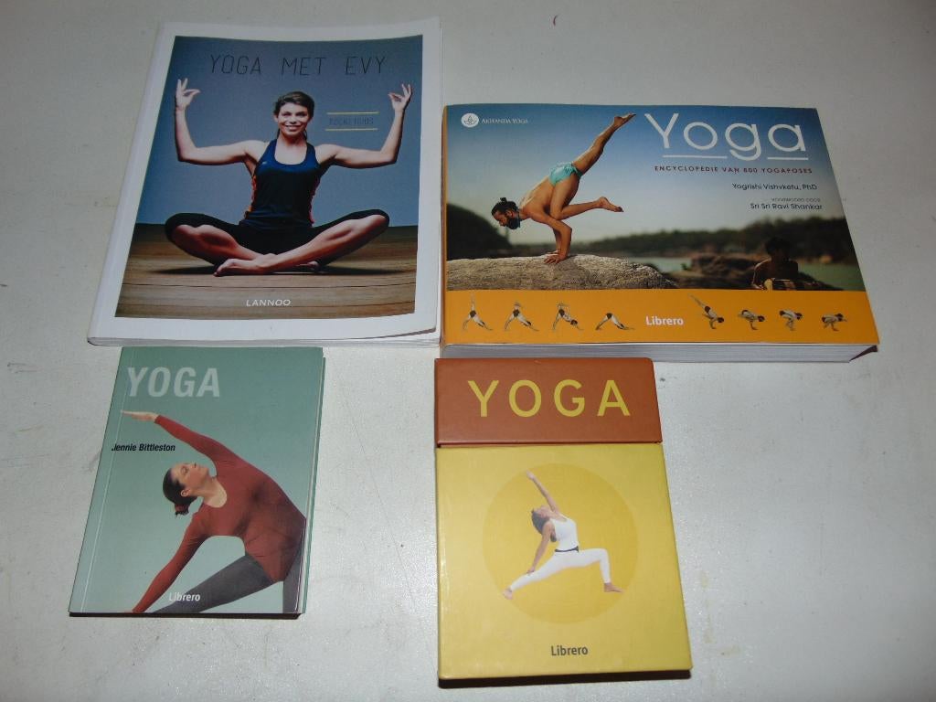 Yoga boeken nieuwstaat, Livres, Ésotérisme & Spiritualité, Enlèvement ou Envoi, Comme neuf, Méditation ou Yoga, Manuel d'instruction