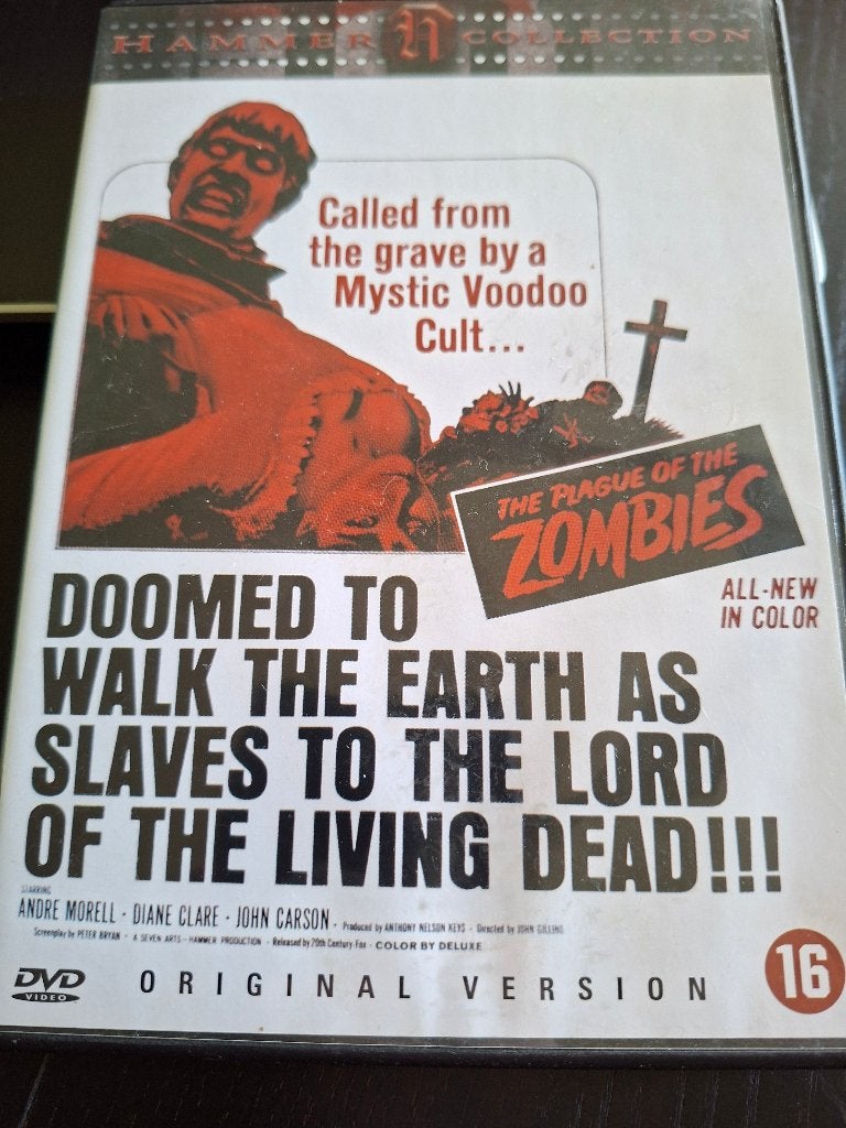 The Plague Of The Zombies (1966-2005), Cd's en Dvd's, Engels, Nederlands, Ophalen of Verzenden, Cult