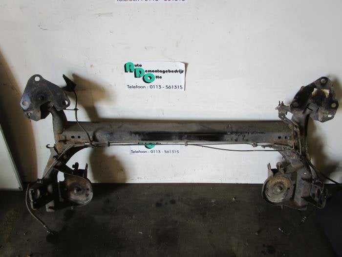 Achteras voorwielaandrijving van een Renault Kangoo (Kangoo, Gebruikt, -, Renault, -