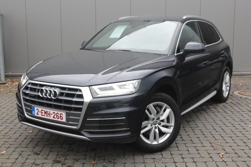 Audi Q5 50 TFSIe S-TRONIC - 119.000KM - 2020, Auto's, Euro 6, 4 cilinders, Blauw, Leder