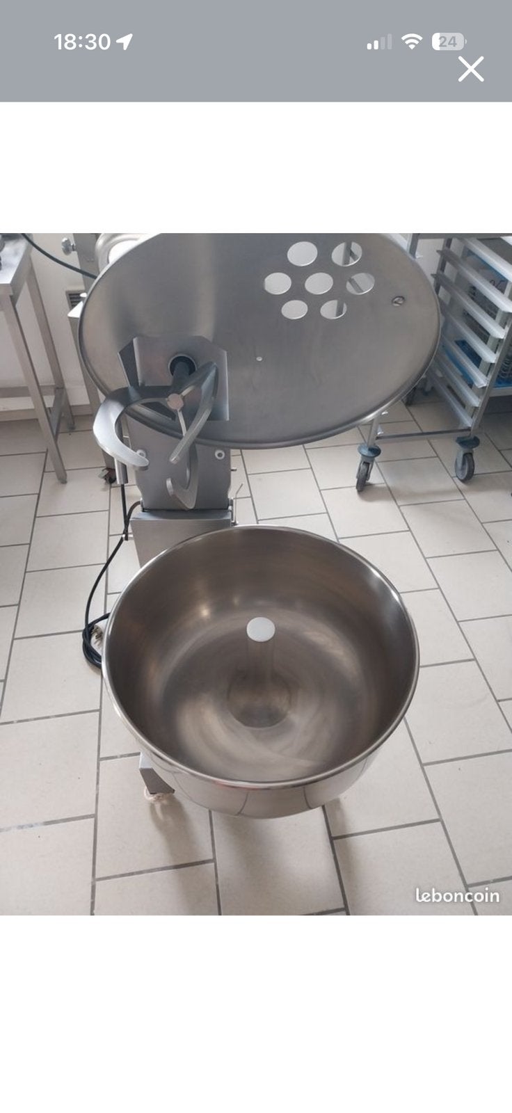 Melangeur dadaux boucherie pmx60 35-40kilo, Ophalen of Verzenden, Zo goed als nieuw