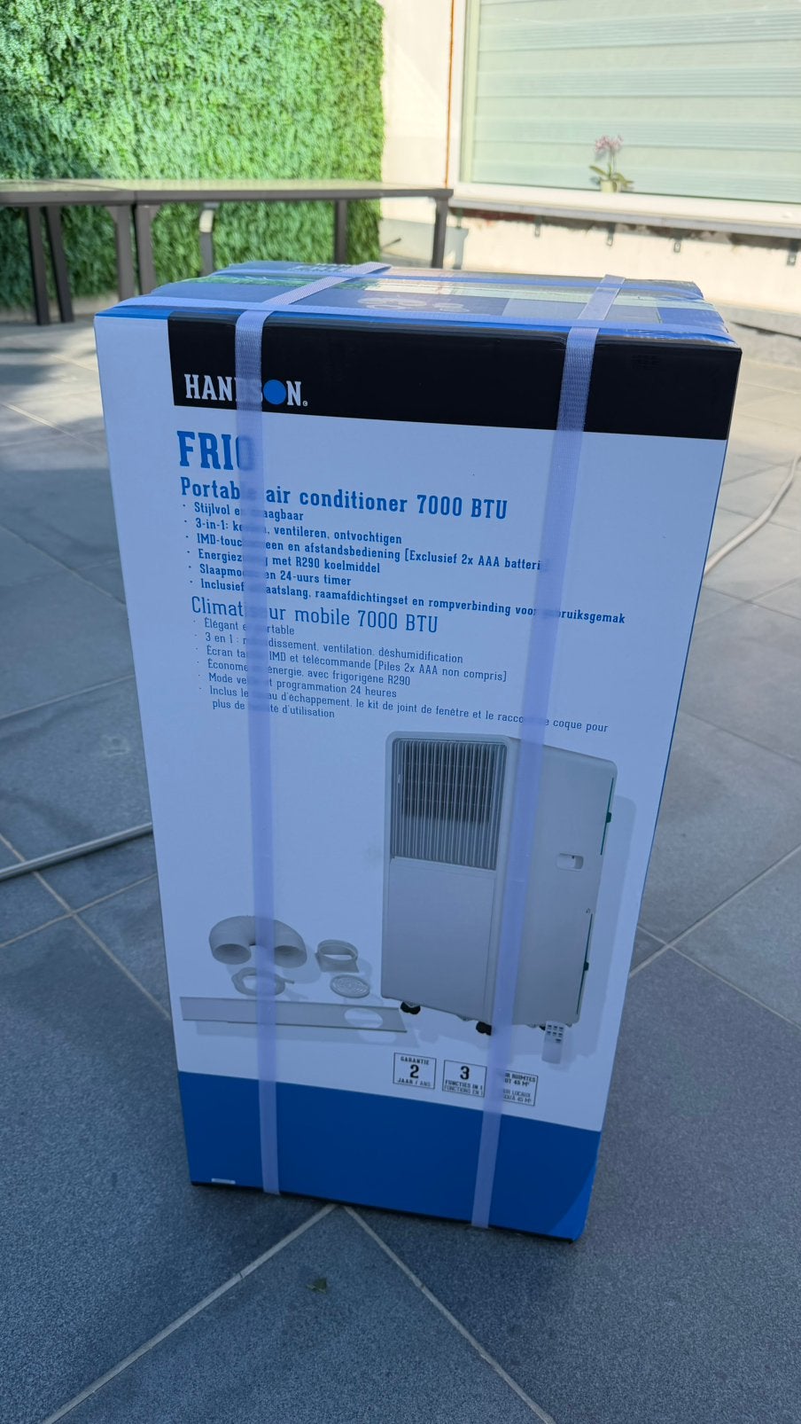 7000 BTU mobiele airconditioner, Elektronische apparatuur, Luchtbehandelingsapparatuur, Ophalen, Nieuw