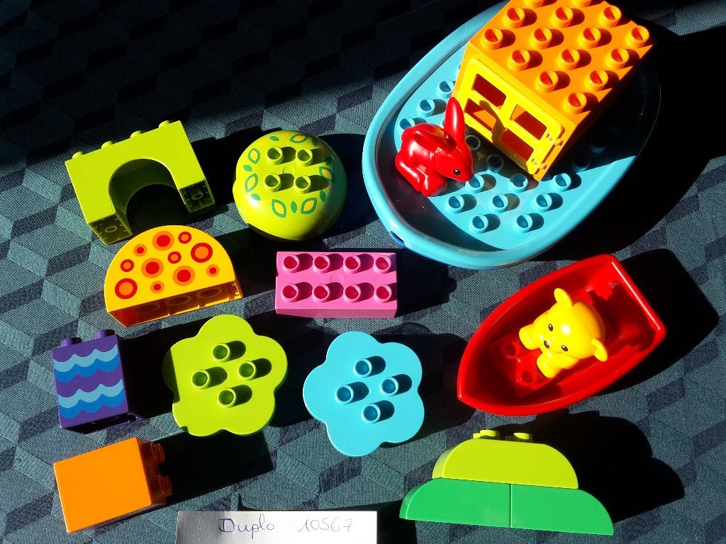LEGO Duplo complete set 10567, Bouw en boot, 18 stukjes, Ophalen of Verzenden, Zo goed als nieuw, Compleet, Duplo