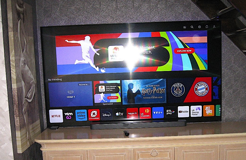 SMART TV, Merk : "LG"... 86 inch... Perfect werkende staat.!, Ophalen, QLED, Zo goed als nieuw, 100 cm of meer