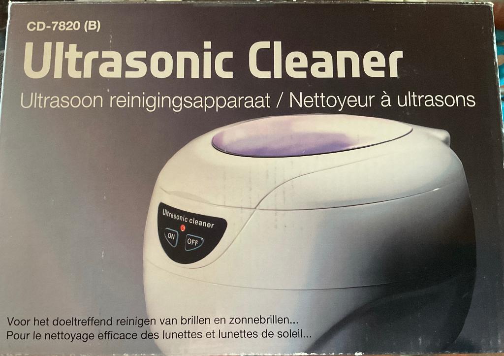 Ultrasonic cleaner, Handtassen en Accessoires, Overige Accessoires, Ophalen, Zo goed als nieuw