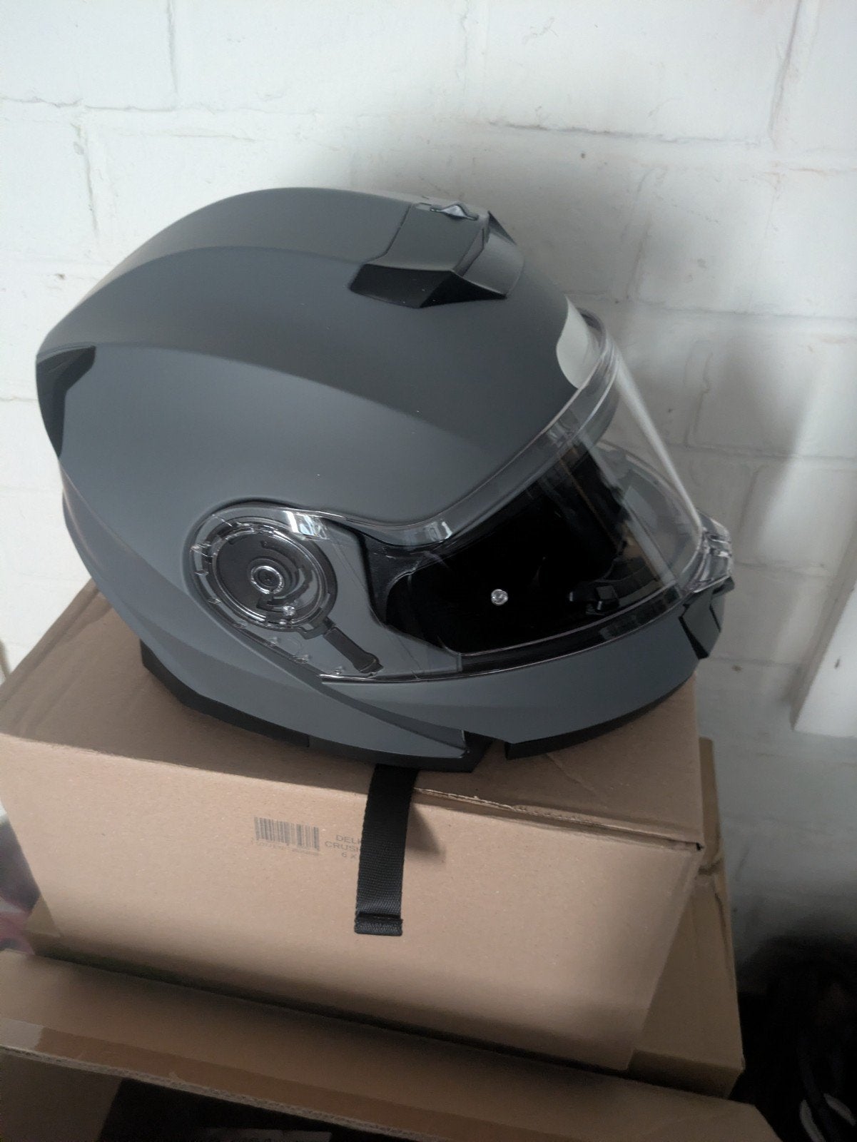 helm zo goed als nieuw maat 57/58, Motoren, Ophalen