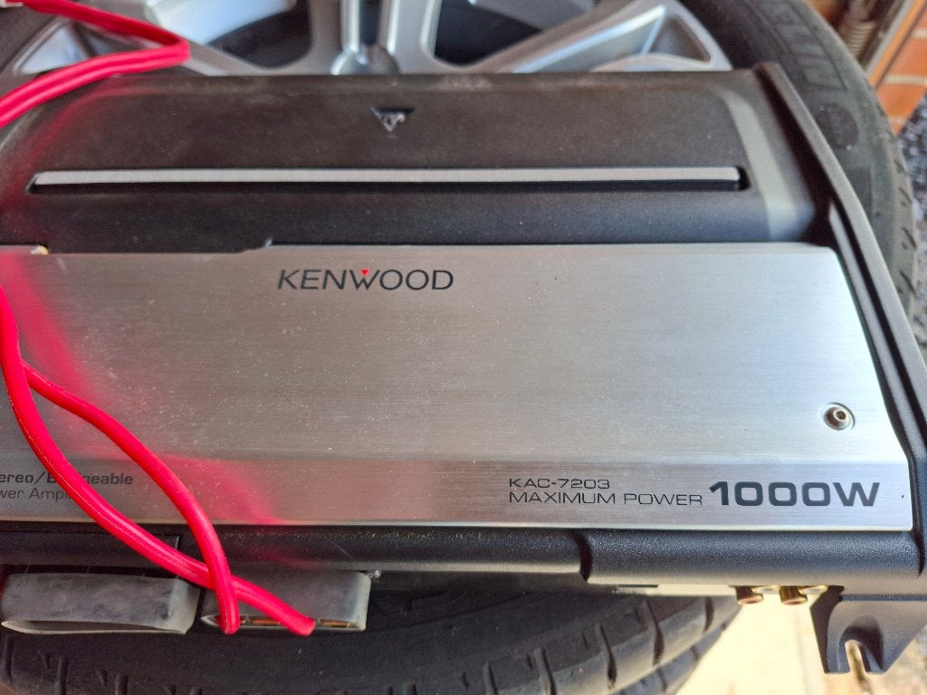 kenwood kac-7203 auto versterker 1000w, Ophalen