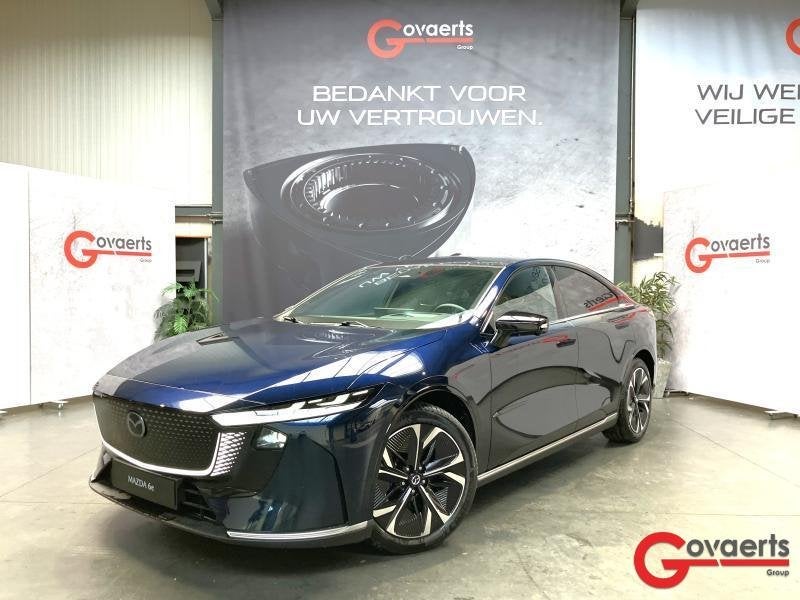 Mazda 6e EV 68.8 Kwh 258pk Takumi  DEMOWAGEN, Auto's, Mazda, Automaat, Blauw, 6e, 5 deurs