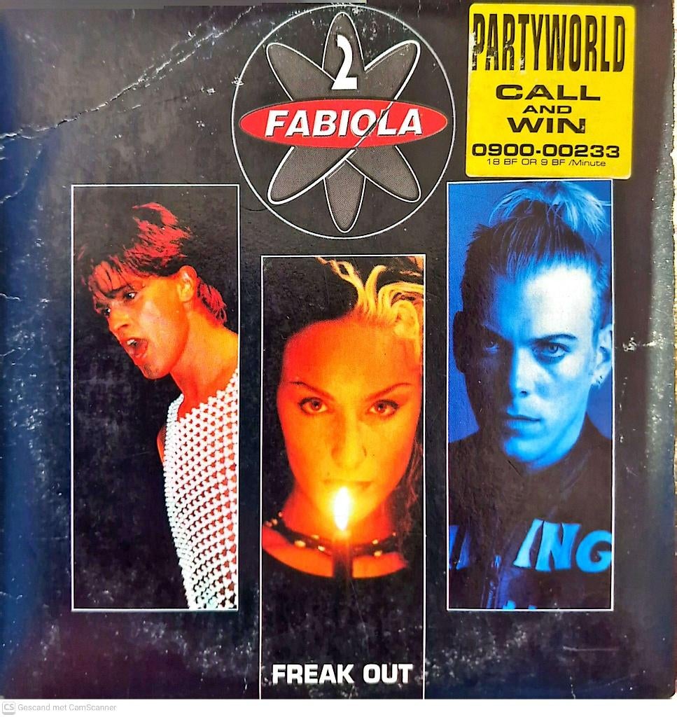 2 Fabiola: Freak out, 1 single, Ophalen, Gebruikt