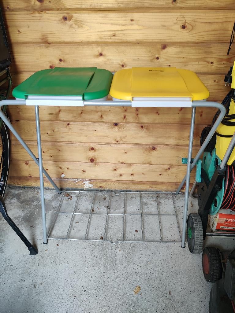 Dubbele vuilniszakhouder, Huis en Inrichting, 40 liter of meer, Ophalen, Nieuw, Metaal