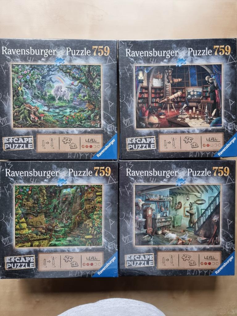 Escape puzzels, Ophalen, Nieuw
