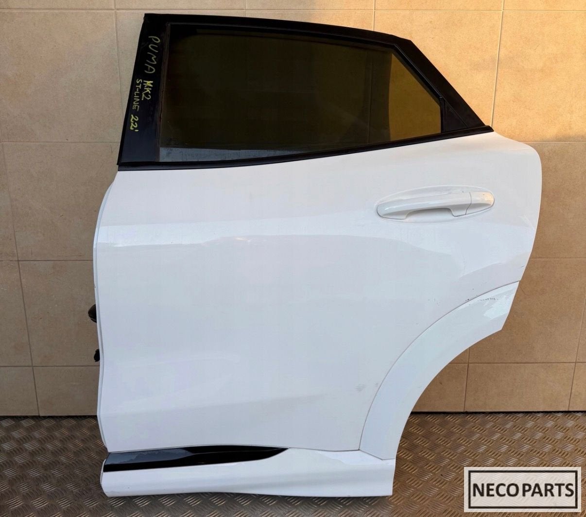 FORD PUMA MK2 ST-LINE PORTIER DEUR ACHTER LINKS ORIGINEEL, Arrière, -, Haillon arrière, -