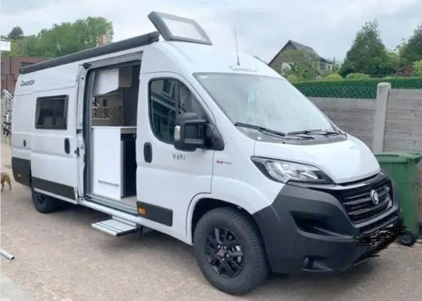 Chausson V697 First Line, Buscamper of Camperbus, Ringverwarming, ABS, Fiat