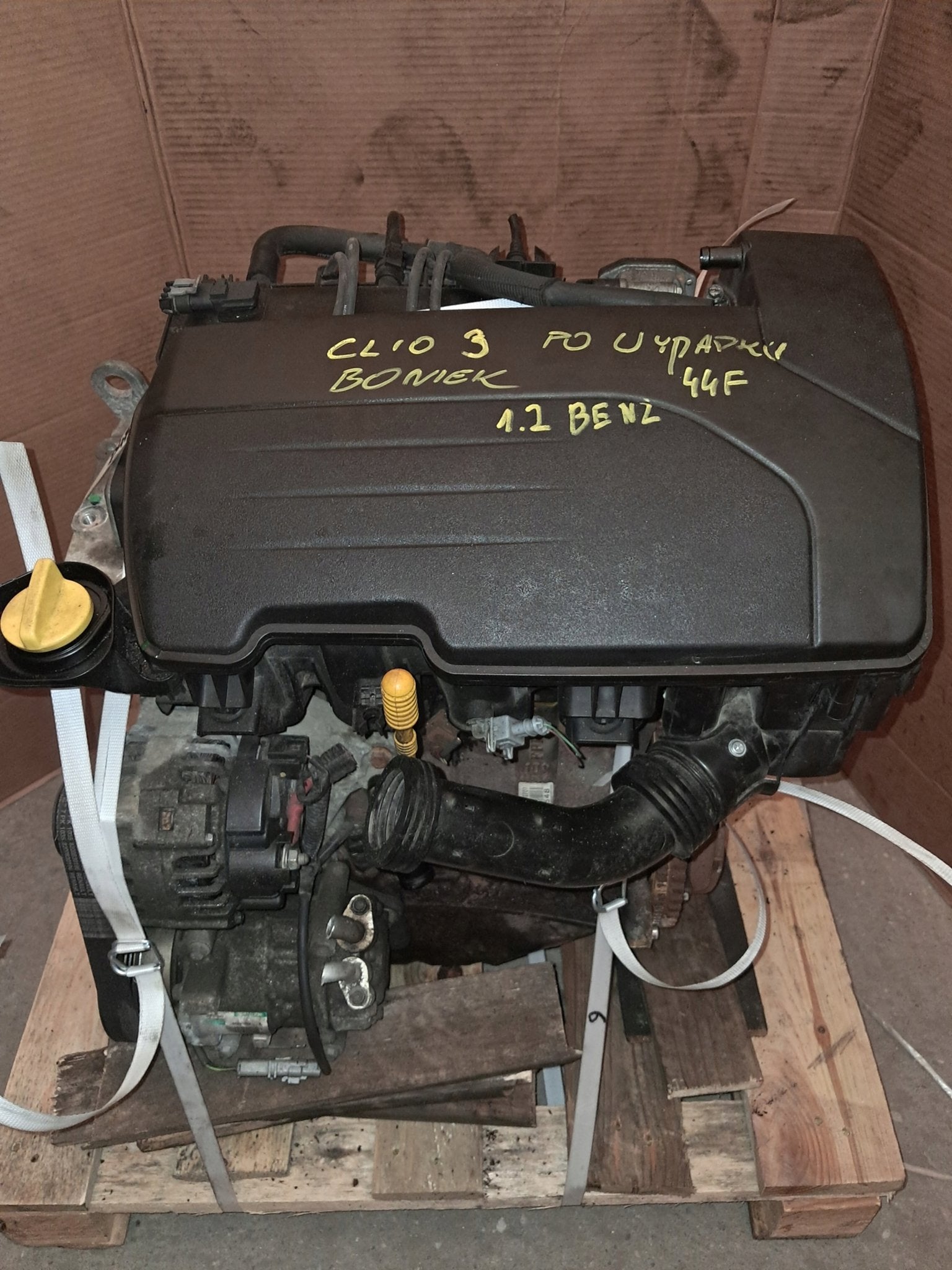 Moteur D4F740 Complet RENAULT CLIO, Envoi, Utilisé, Skoda