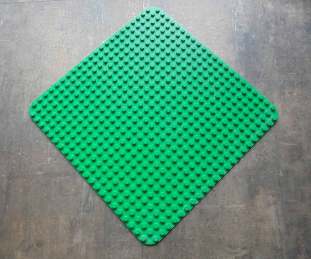 Lego Duplo Baseplate 24x24 Studs (zie foto's) 10, Ophalen of Verzenden, Gebruikt, Losse stenen, Duplo