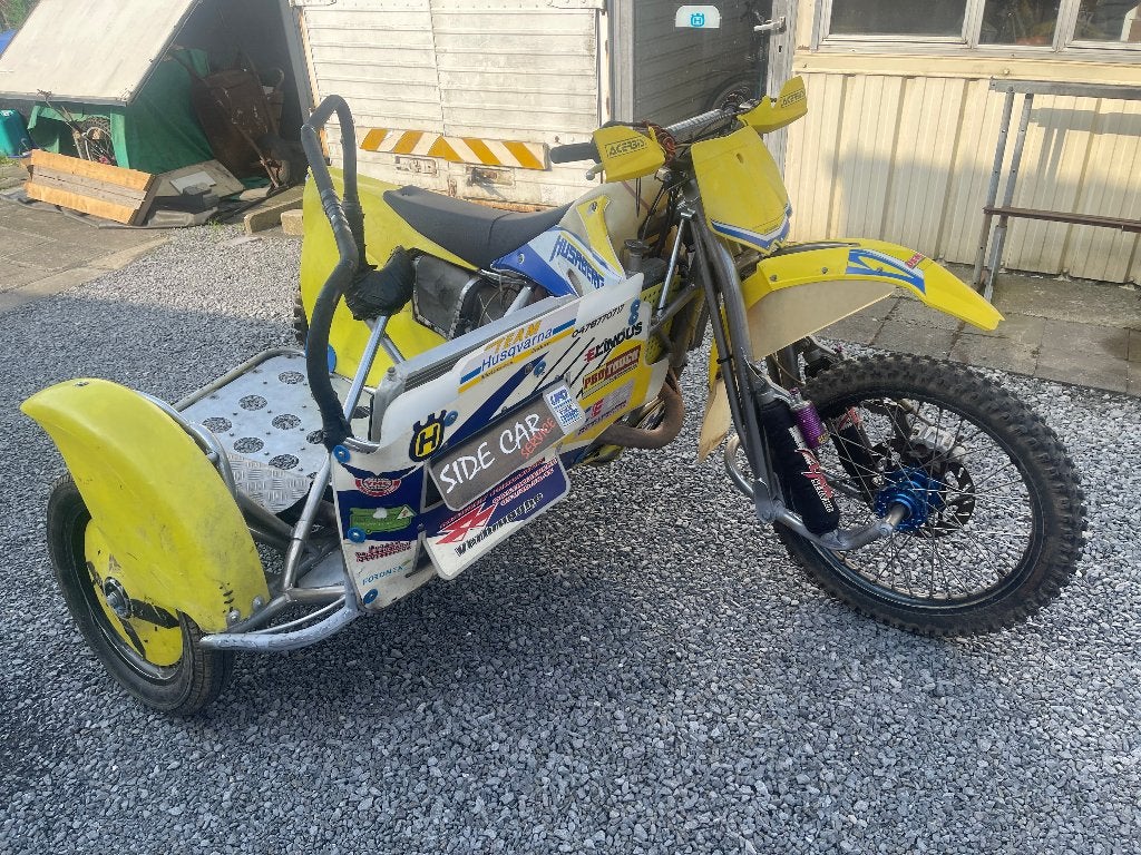 Te koop: zijspan Husaberg 650cc, Motoren, Motoren | Overige merken, Particulier