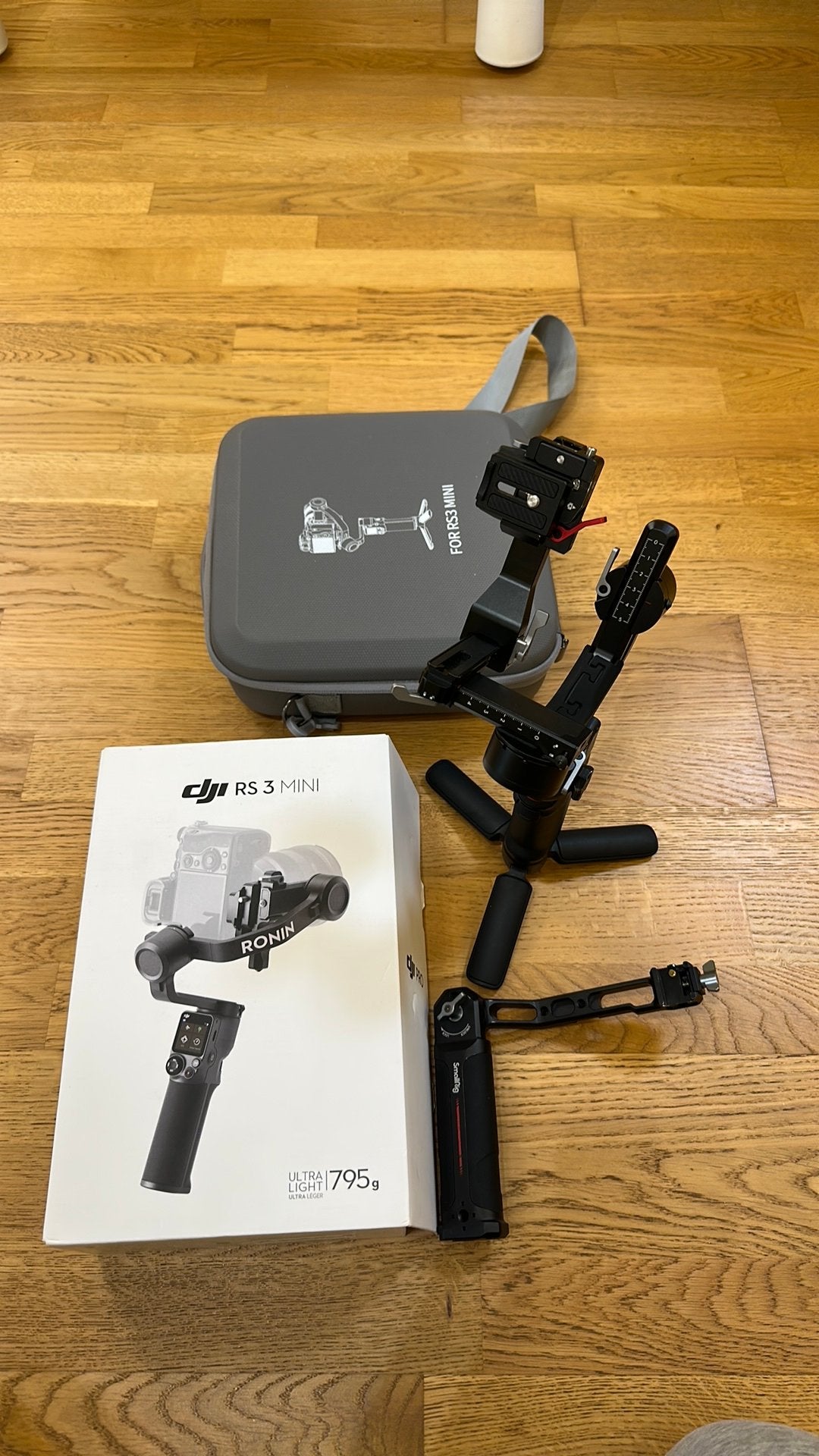 Dji rs 3 mini + SmallRig Grip + bag, Enlèvement, Comme neuf, DJI