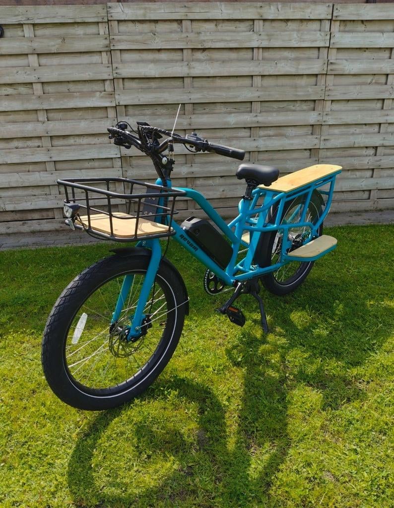 Elektrische Longtail fiets, Ophalen