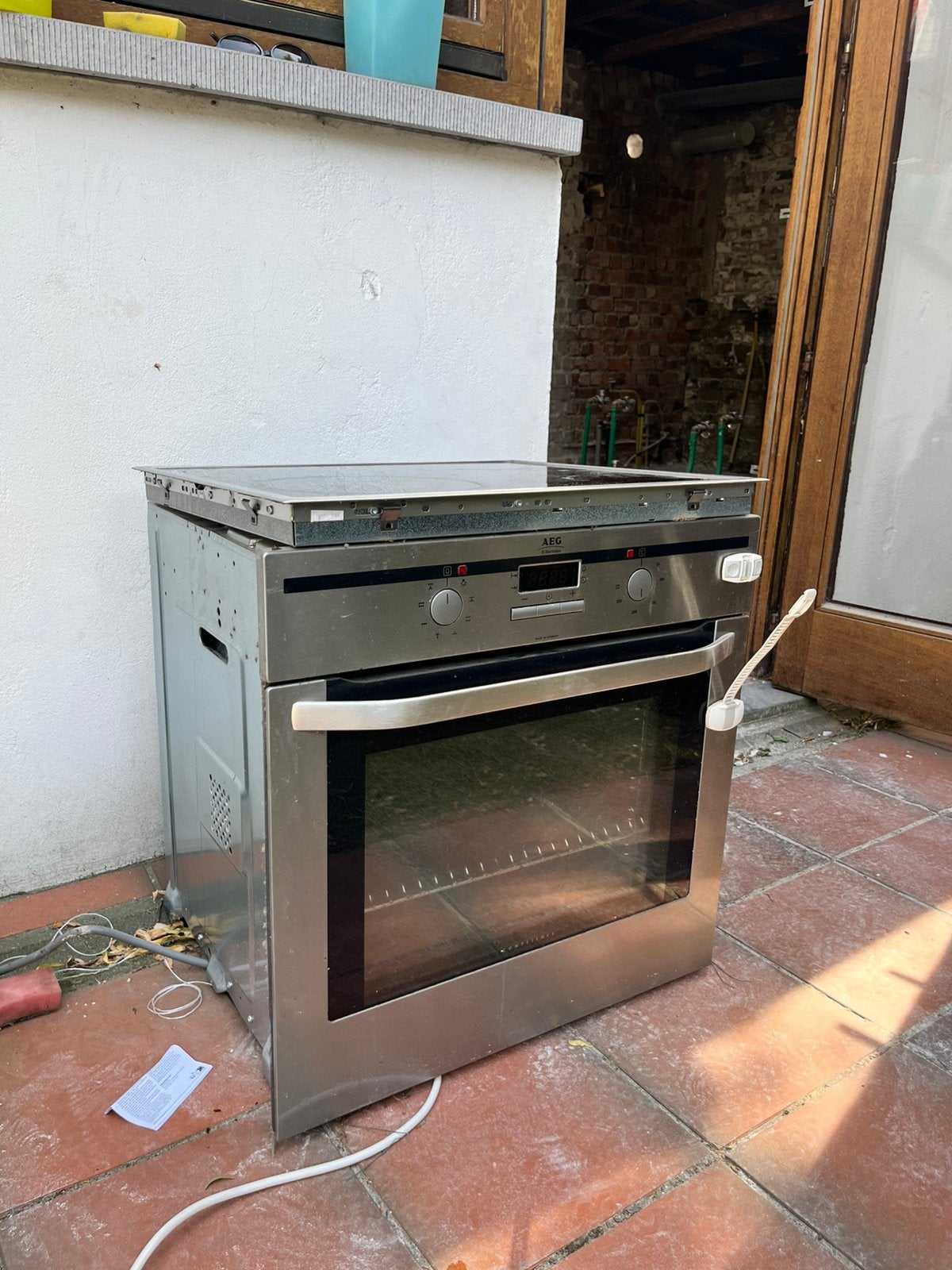Table de cuisson et four AEG, Electroménager, AEG, Encastré, Enlèvement, Utilisé