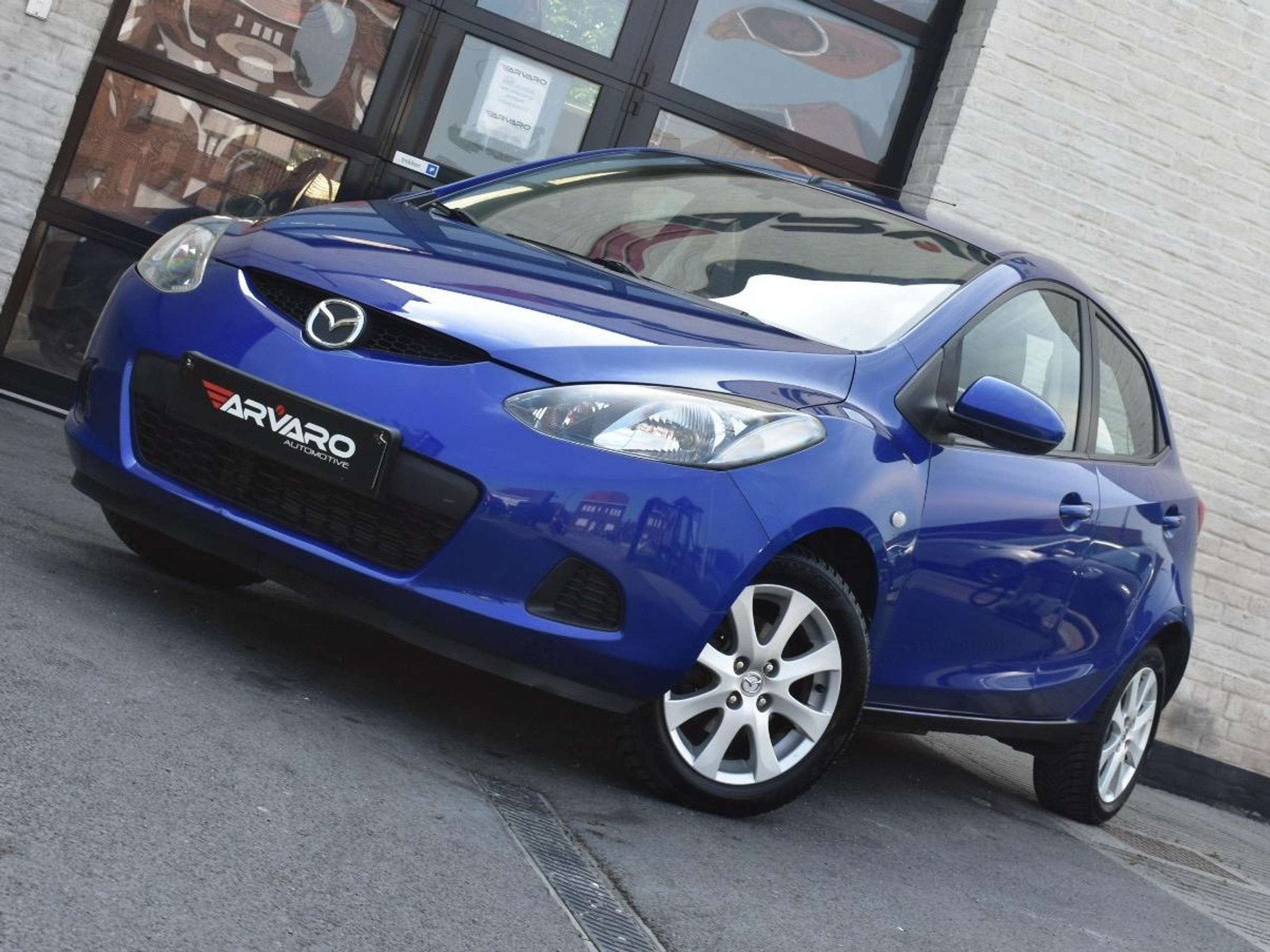 Mazda 2 1.3i Active / Airco / 1e Eig / Topstaat / Garantie, Auto's, Voorwielaandrijving, Stof, Zwart, 4 cilinders