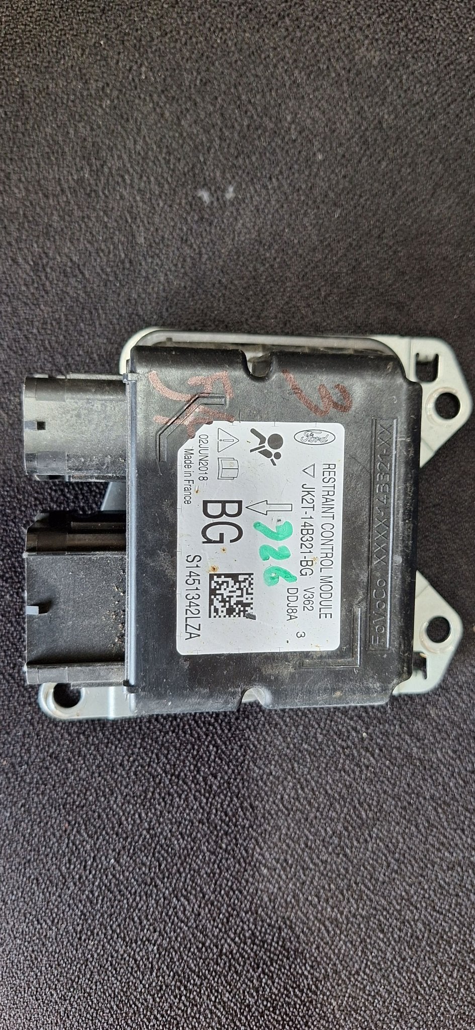 Originele Airbag Stuurmodule Computer Ford Transit Custom -, Gebruikt, -, -, Ophalen of Verzenden