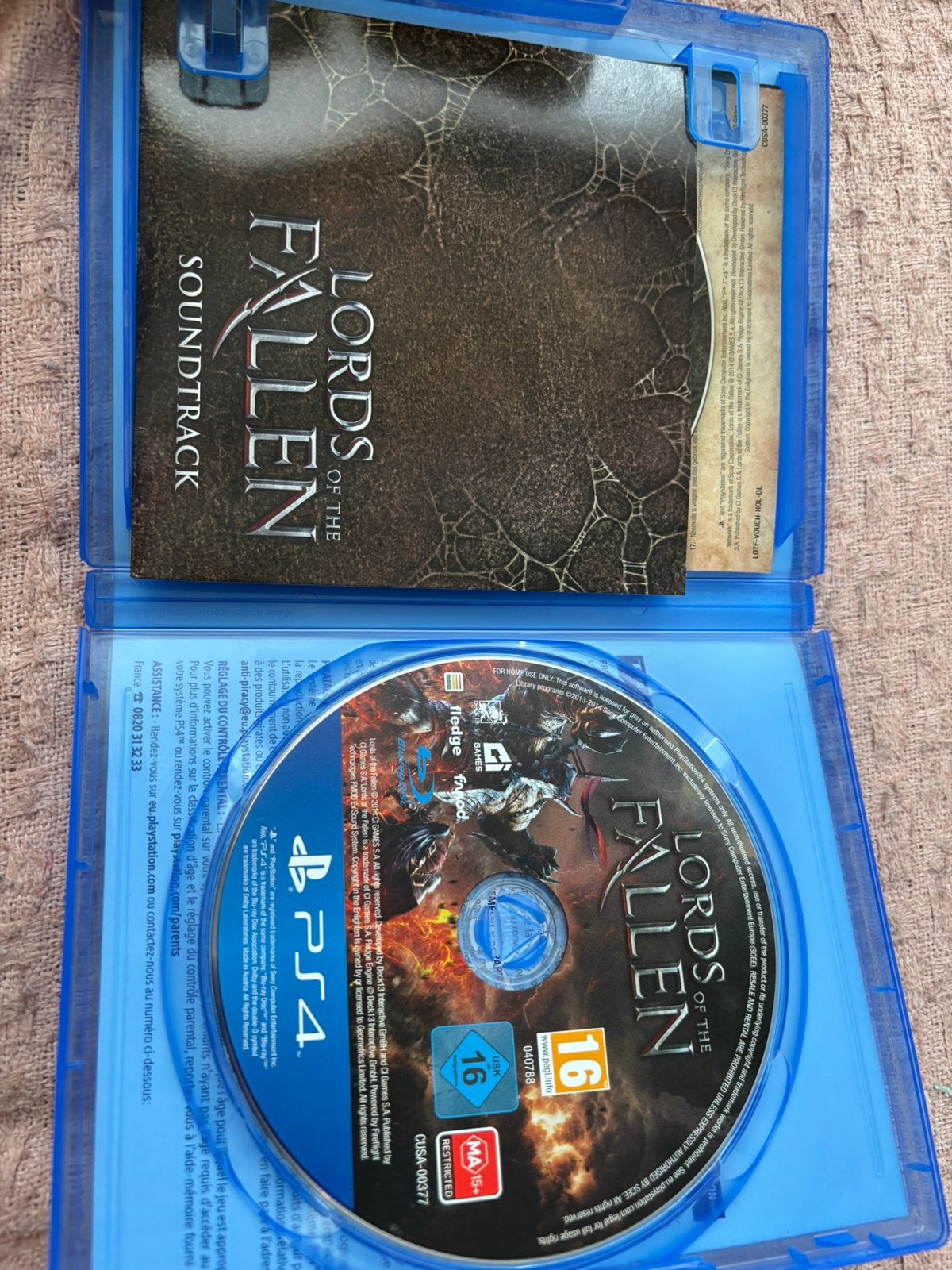 PS4 Lords Of The fallen + Soundtrack, Games en Spelcomputers, Games | Sony PlayStation 4, Ophalen of Verzenden, Zo goed als nieuw