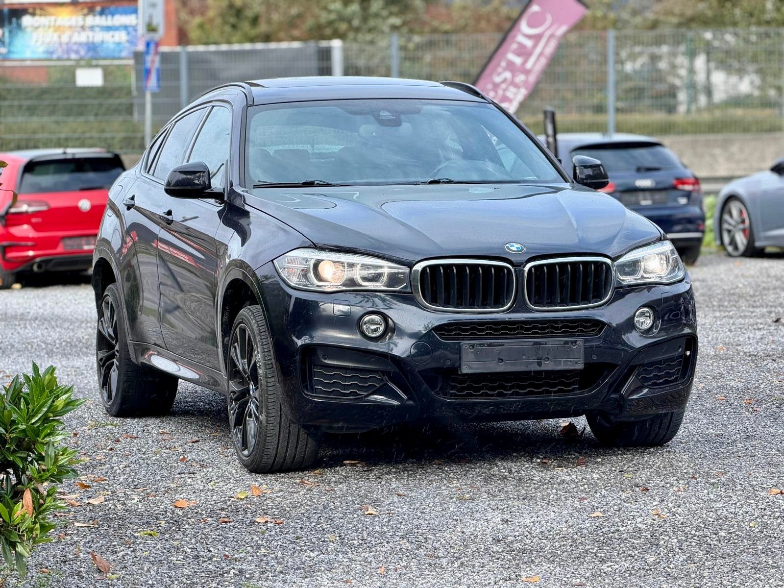 Bmw X6 3.0d xdrive 2017 208.000km marchand ou export, Autos, Cuir, Achat, Entreprise, Ordinateur de bord