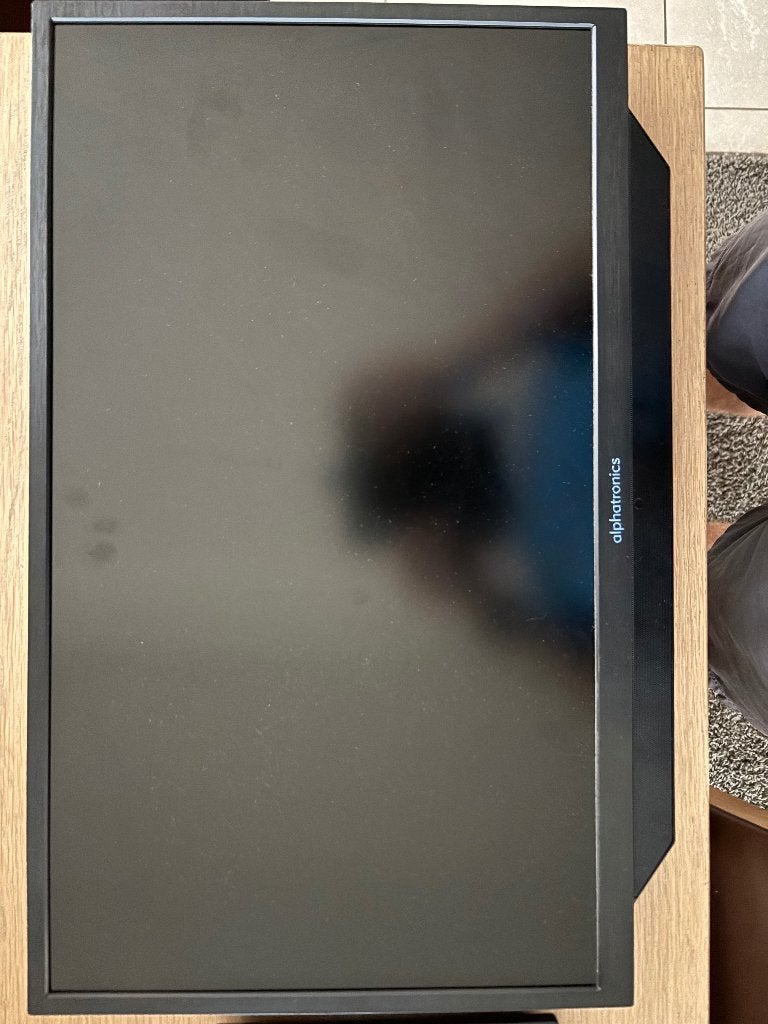 Smart tv alphatronics 24 inch, Audio, Tv en Foto, Televisies, LED, Zo goed als nieuw, Minder dan 40 cm, Smart TV