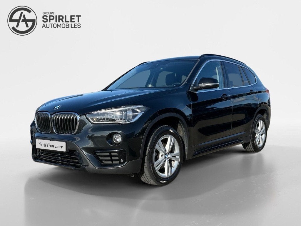 BMW X1 DIESEL BVA BMW GARANTIE 02/2028, Auto's, Dealer onderhouden, Zwart, Particulier, 3 cilinders