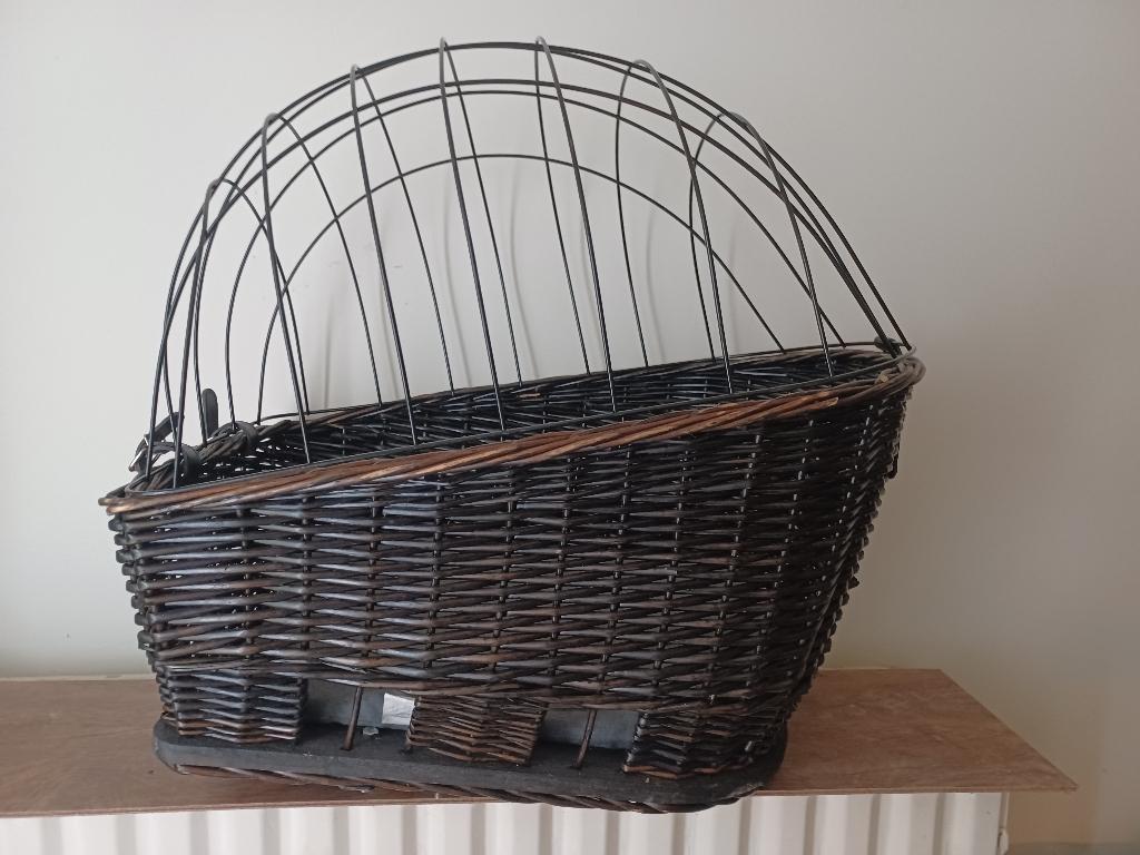 HondenMand Fiets, Ophalen of Verzenden, Gebruikt, Riet
