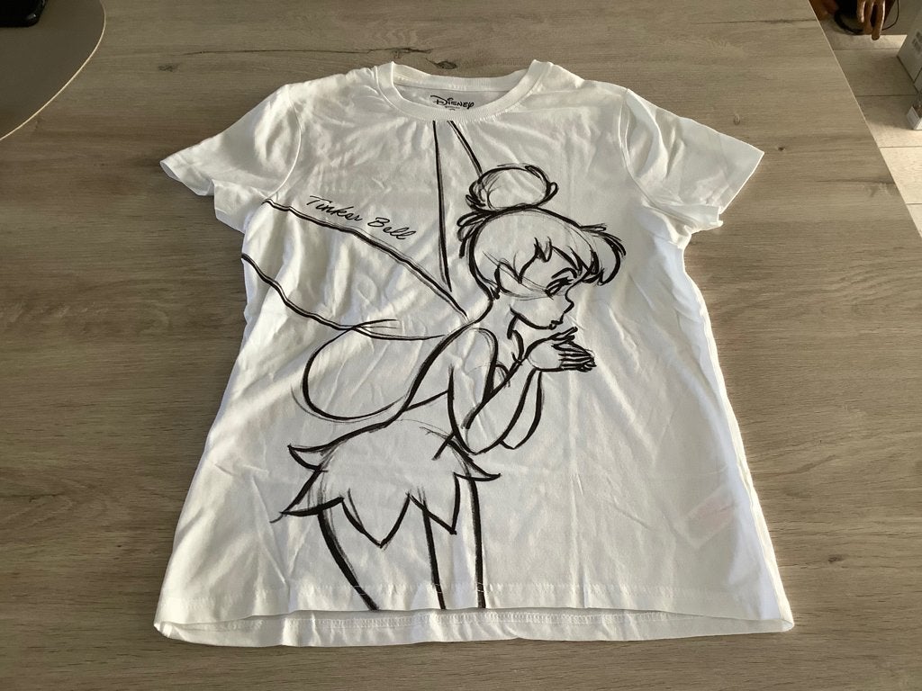T-shirt Disney Tinkerbell (taille XS), Vêtements | Femmes, T-shirts, Manches courtes, Disney, Enlèvement ou Envoi, Comme neuf