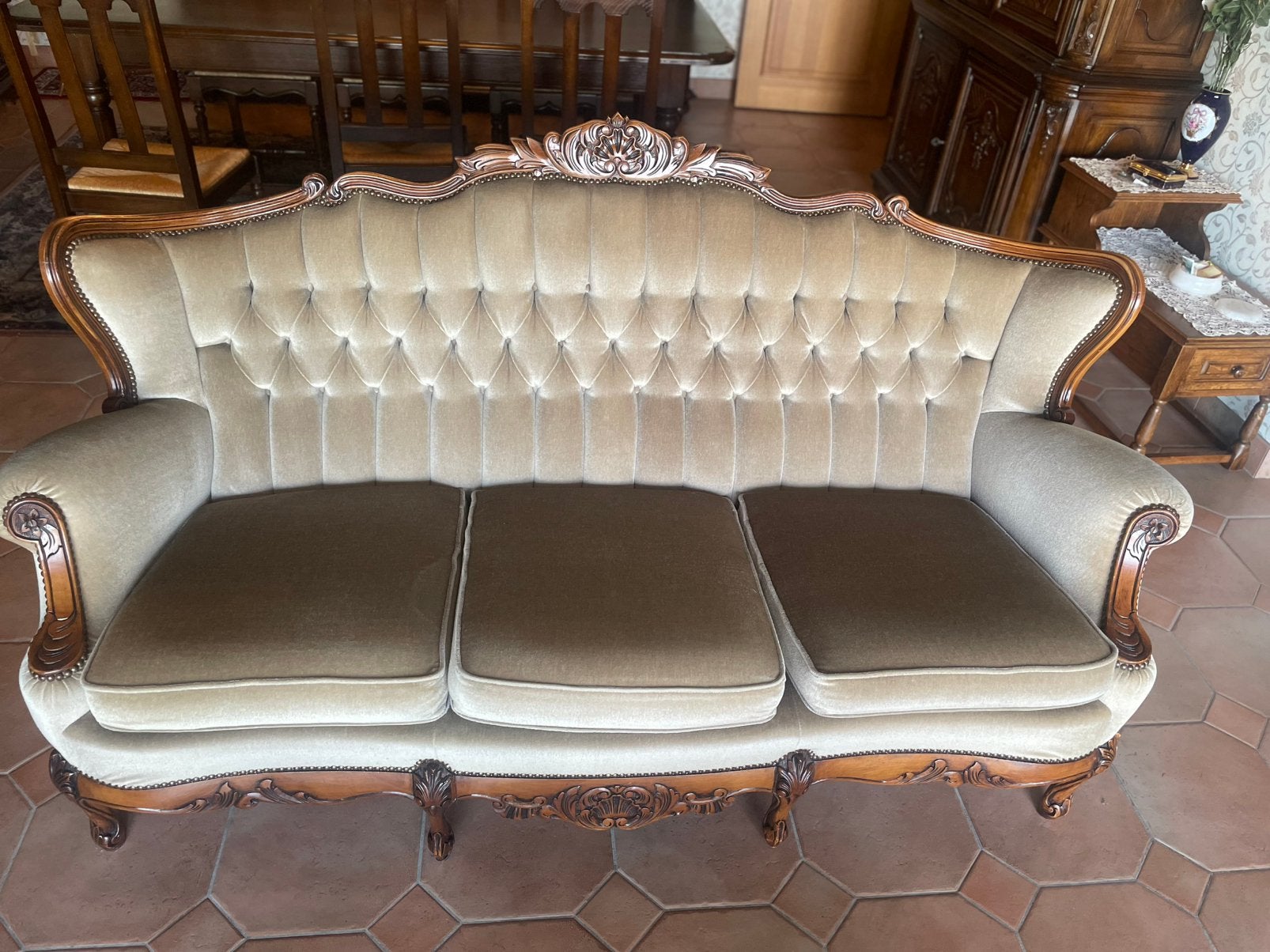 Ensemble 3 pièces de style Louis XV, Enlèvement, Comme neuf
