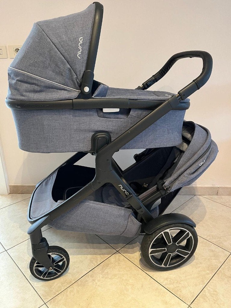 Nuna DEMI Grow kinderwagen, Kinderen en Baby's, Gebruikt, Duowagen, Ophalen, Kinderwagen