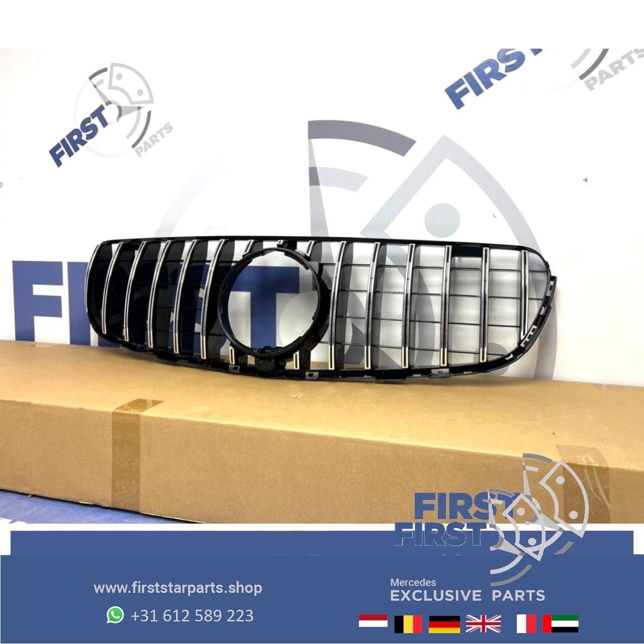 W253 X253 C253 PRE-FACELIFT GLC63 AMG GT GRIL voor Mercedes, Gebruikt, -, Ophalen of Verzenden, -