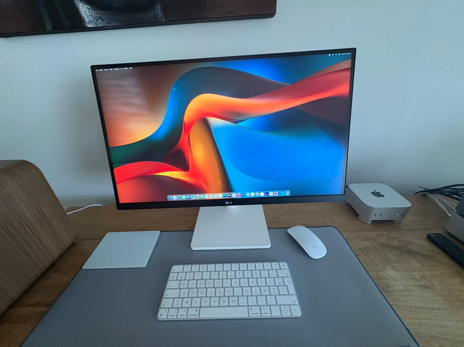 Mac Mini M4 + LG Monitor 4K + Magic Mouse en keyboard, Computers en Software, Apple Desktops, Zo goed als nieuw, Mac Mini, SSD