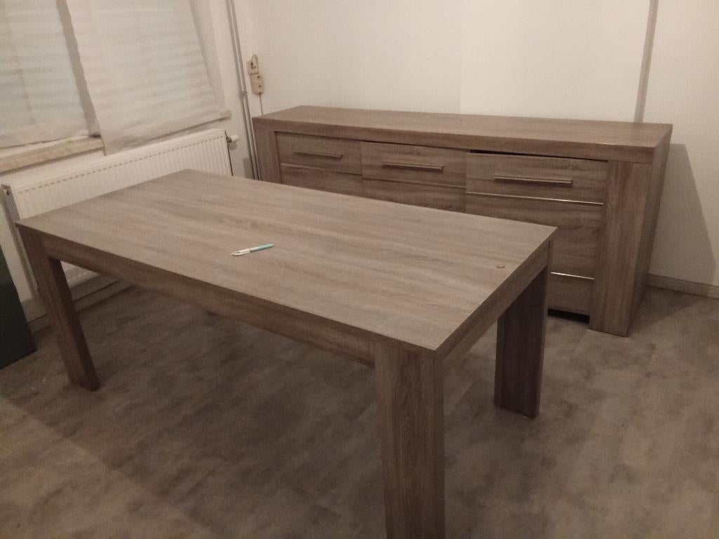 buffet et table de salle à manger, Maison & Meubles, Enlèvement, Utilisé, Moderne